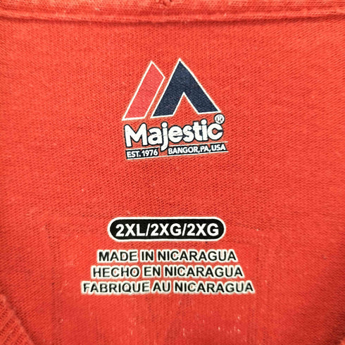 マジェスティック MAJESTIC TEXAS ナンバリングクルーネックTシャツ メンズ  2XL